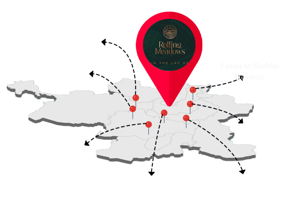 Rolling Meadows by AAley Infra Location Highlights
